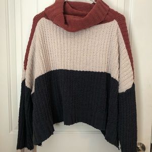Boutique Color block Sweater